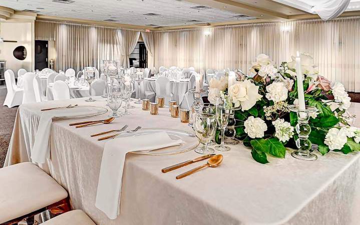 Salle de réception mariage romantique Montréal