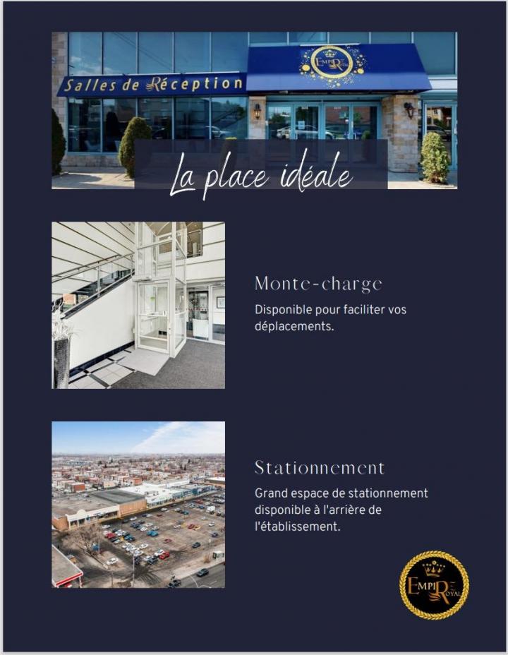 Salle d’anniversaire à louer Montréal-Nord