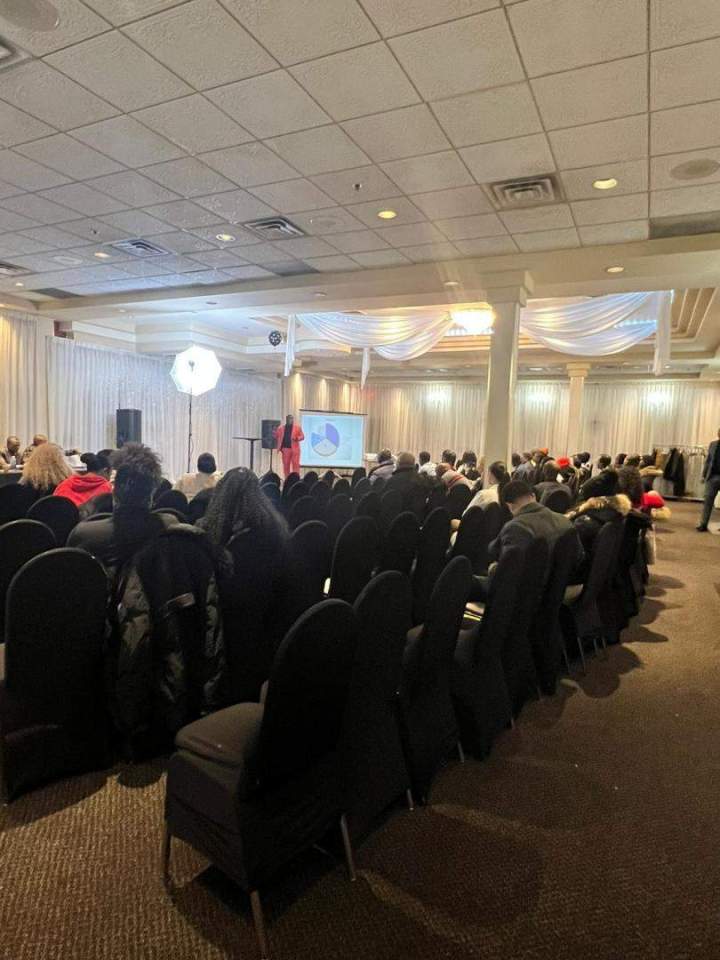 Business event hall in Montreal