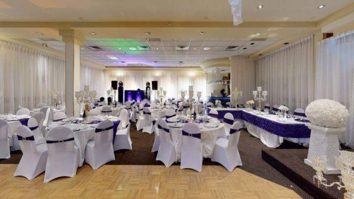 Corporate reception hall in Montreal