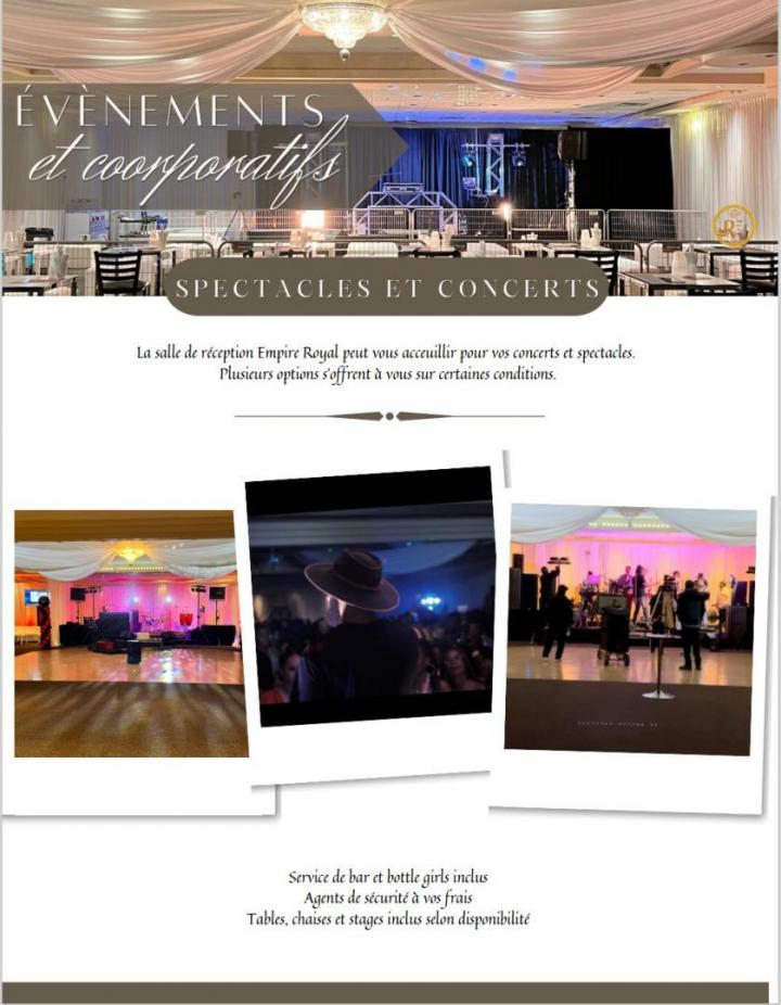 Forfaits spectacles Montréal-Nord