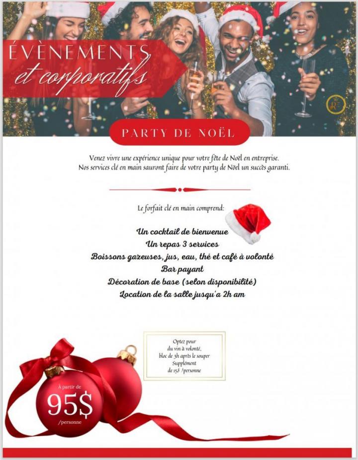 Forfaits party Montréal-Nord